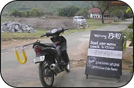 Moto en Lombok