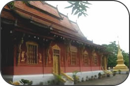 templo en Luang Prabang