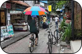 Bicicleta en Koh Phi Phi